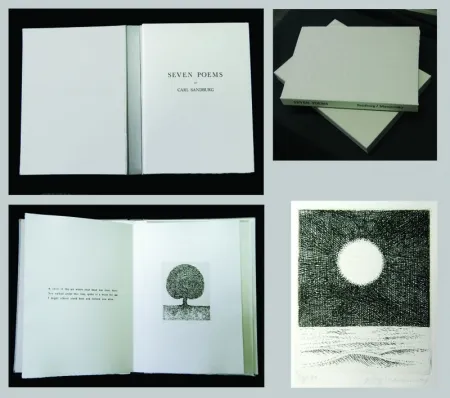 Incisione Masurovsky - Seven Poems by Carl Sandburg