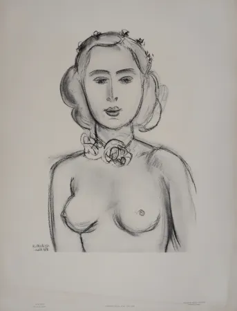 Litografia Matisse (After) - Buste de femme n° 1, 1959