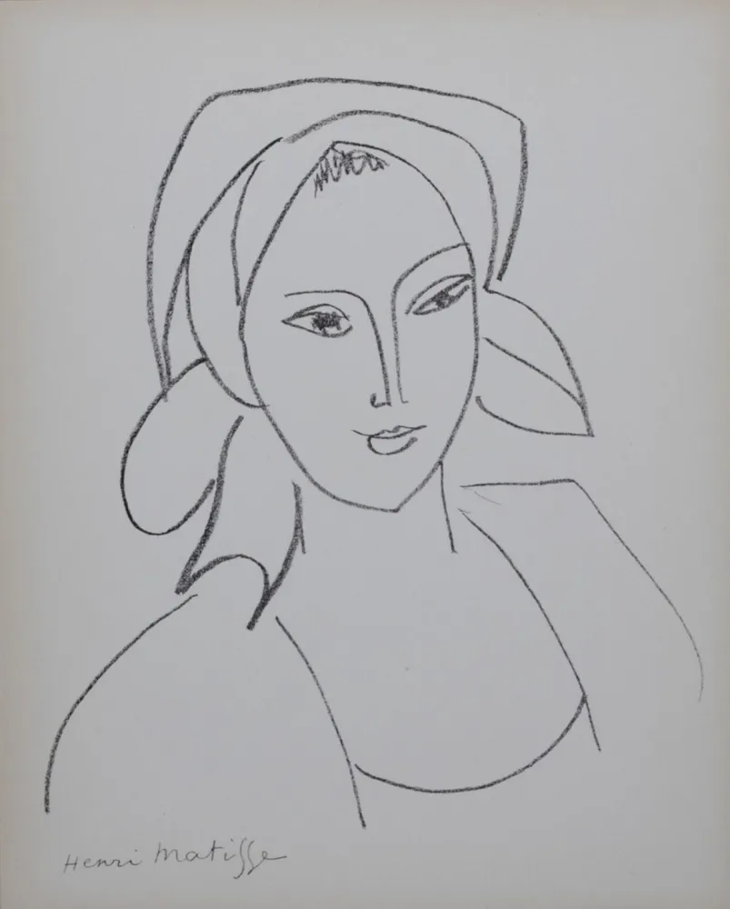 Litografia Matisse (After) - Catherinette