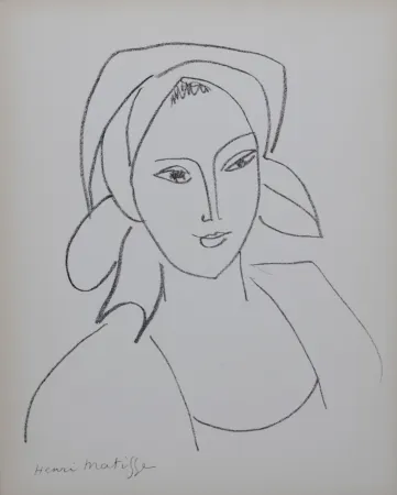 Litografia Matisse (After) - Catherinette