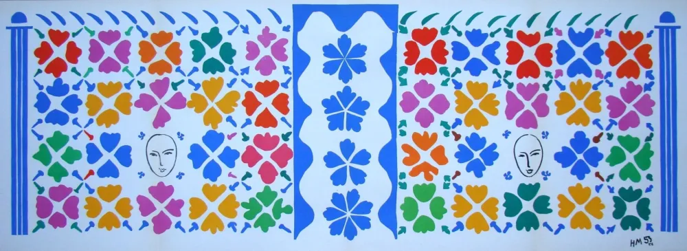 Litografia Matisse (After) - Décoration - Masques