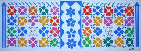 Litografia Matisse (After) - Décoration - Masques