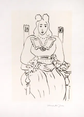 Manifesti Matisse (After) - Etude pour poème de Charles d'Orléans