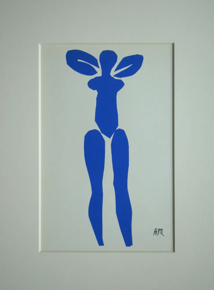Litografia Matisse (After) - Nu bleu debout