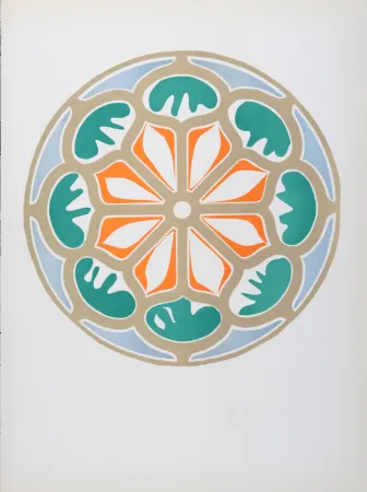 Litografia Matisse (After) - Rosace, 1958