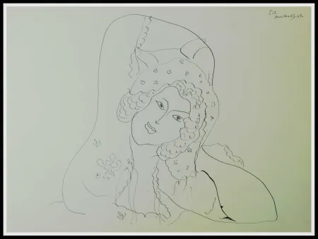 Litografia Matisse (After) - THEMES & VARIATIONS IV