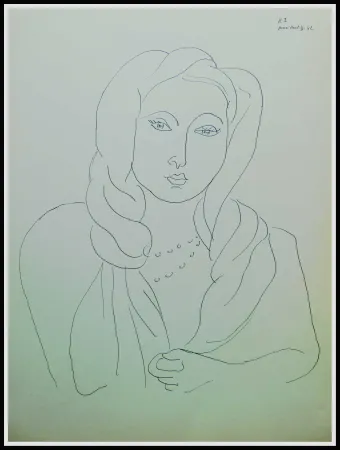 Litografia Matisse (After) - THEMES & VARIATIONS VII