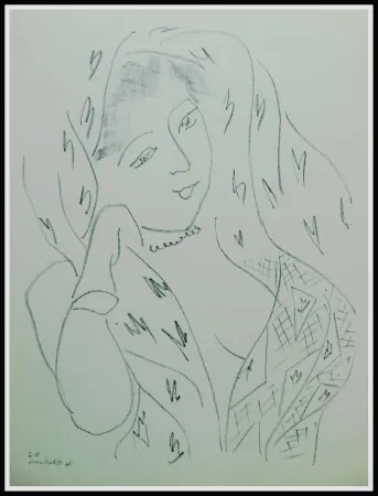 Litografia Matisse (After) - THEMES & VARIATIONS VIII