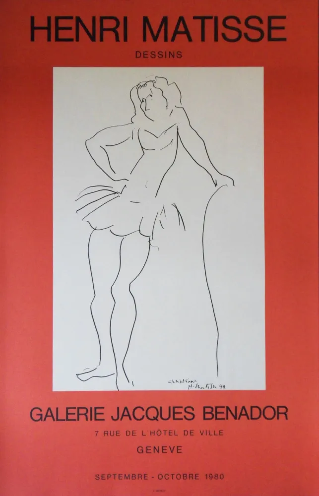 Libro Illustrato Matisse - Christiane, la danseuse