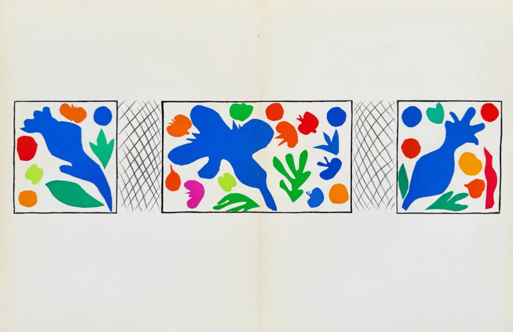 Litografia Matisse - Coquelicots