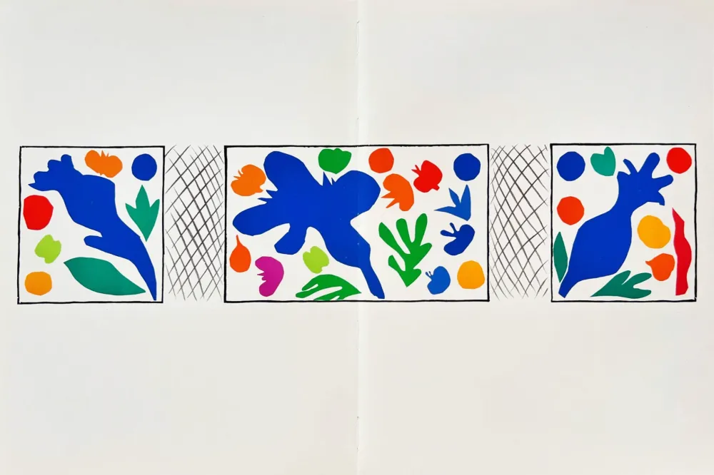 Litografia Matisse - Coquelicots