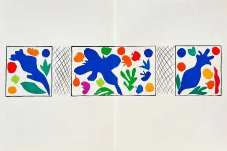 Litografia Matisse - Coquelicots