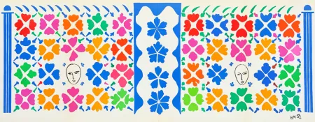 Litografia Matisse - Décoration - Masques