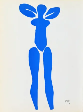 Litografia Matisse - Femme Bleue