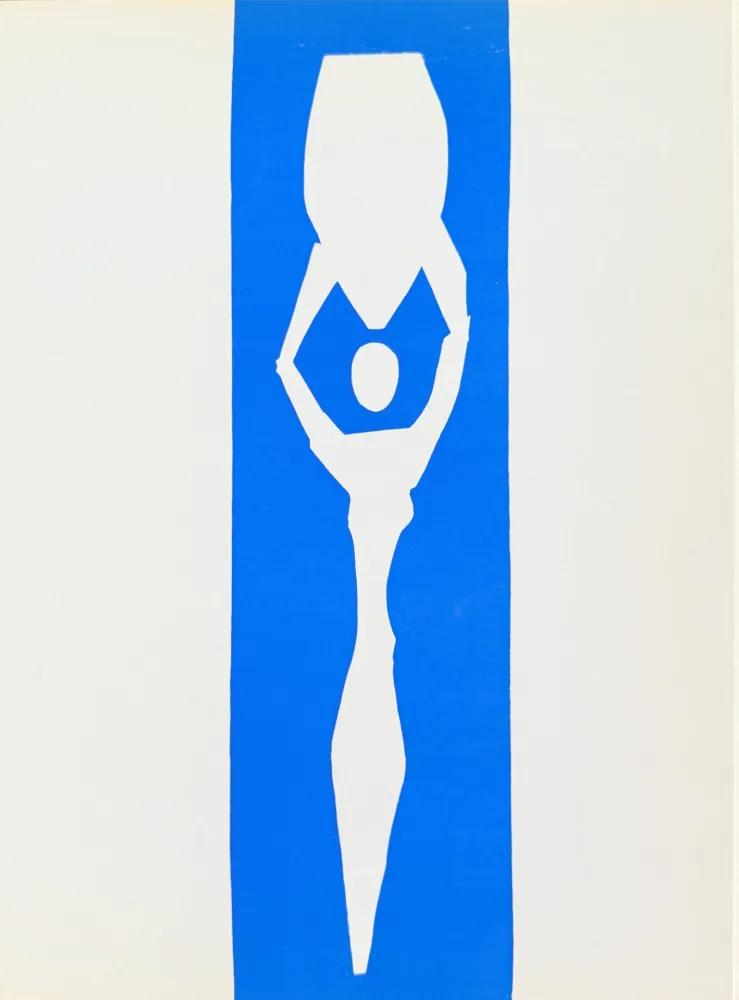 Litografia Matisse - Femme Bleue