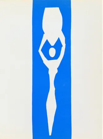 Litografia Matisse - Femme Bleue