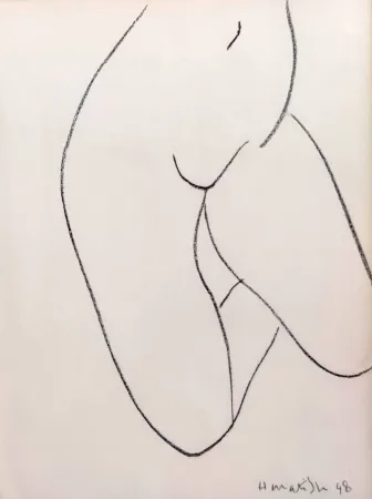 Litografia Matisse - Femme Nu