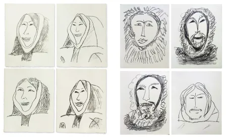 Libro Illustrato Matisse - G. Duthuit : UNE FÊTE EN CIMMÉRIE (31 lithographies) Tériade 1963