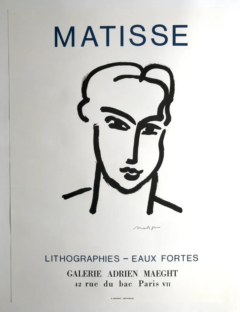 Manifesti Matisse - Galerie Adrien Maeght