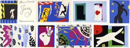 Libro Illustrato Matisse - JAZZ (20 lithographies en couleurs hors-texte).