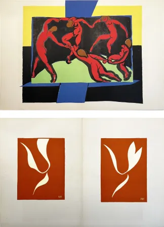 Litografia Matisse - LA DANSE. Lithographie de 1938