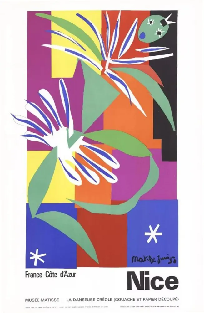 Litografia Matisse - ' La danseuse Créole '