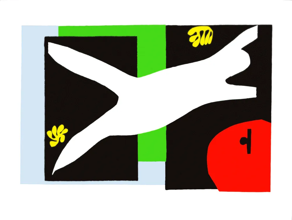 Litografia Matisse - La Nageuse dans l'Aquarium (The Swimmer in the Tank)