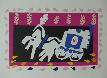 Litografia Matisse - L'enterrement de Pierrot
