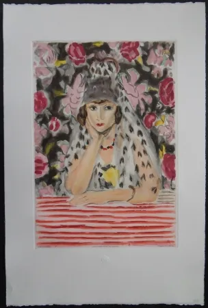 Acquaforte E Acquatinta Matisse - L'espagnole