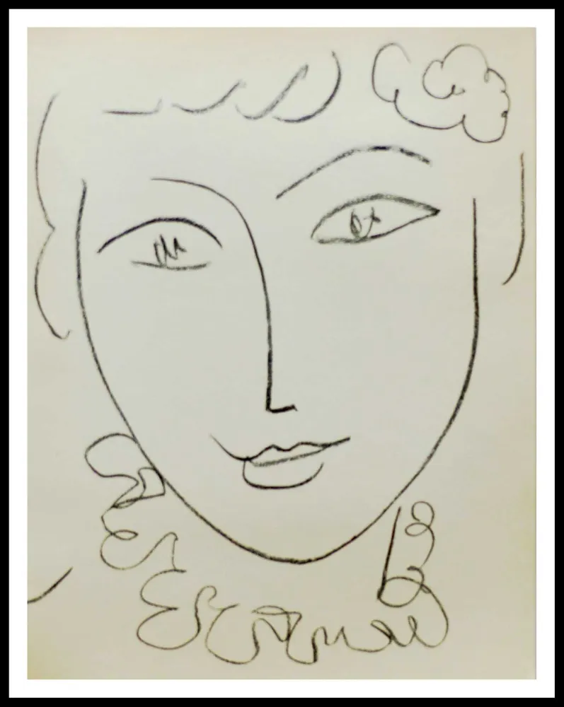 Litografia Matisse - Madame de Pompadour