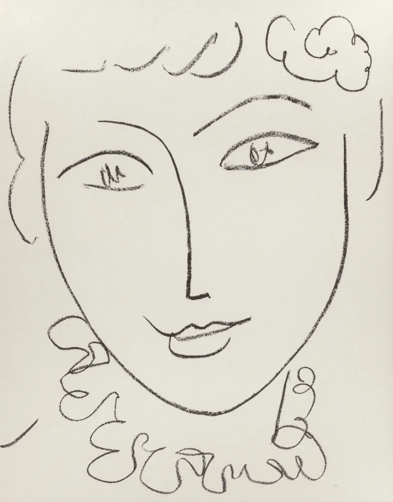 Litografia Matisse - Madame Pompadour