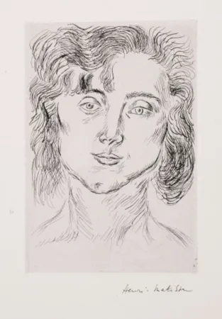 Incisione Matisse - One plate, from Cinquante Dessins (Duthuit Books 2)