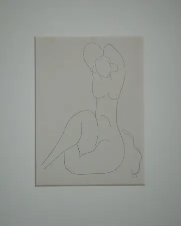Litografia Matisse - Poésies de Mallarmé