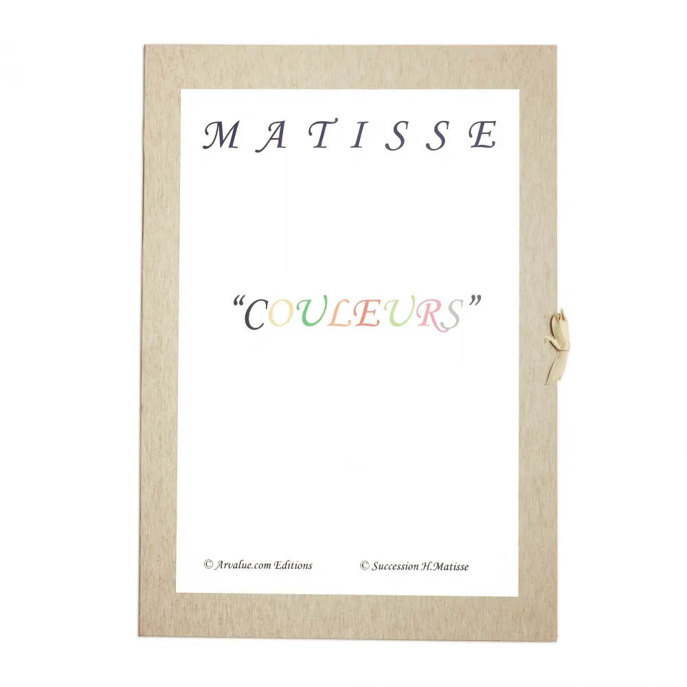 Litografia Matisse - Portfolio Henri Matisse 