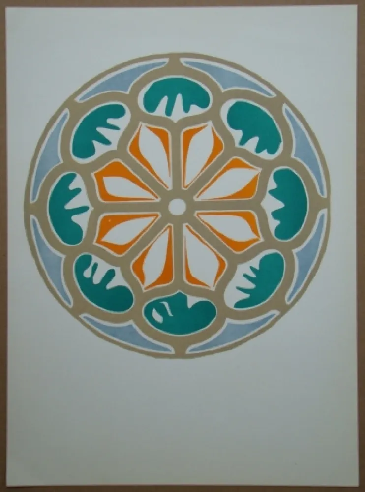 Litografia Matisse - Rosace