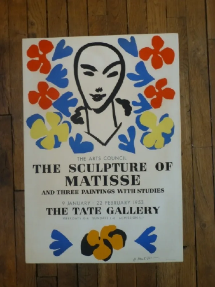 Manifesti Matisse - The sculpture of Matisse,Tate Gallery