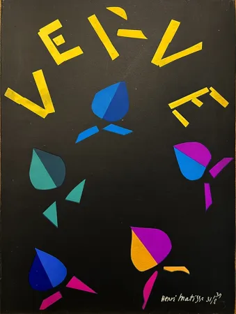 Libro Illustrato Matisse - Verve N° 8. LA NATURE DE LA FRANCE (1940)