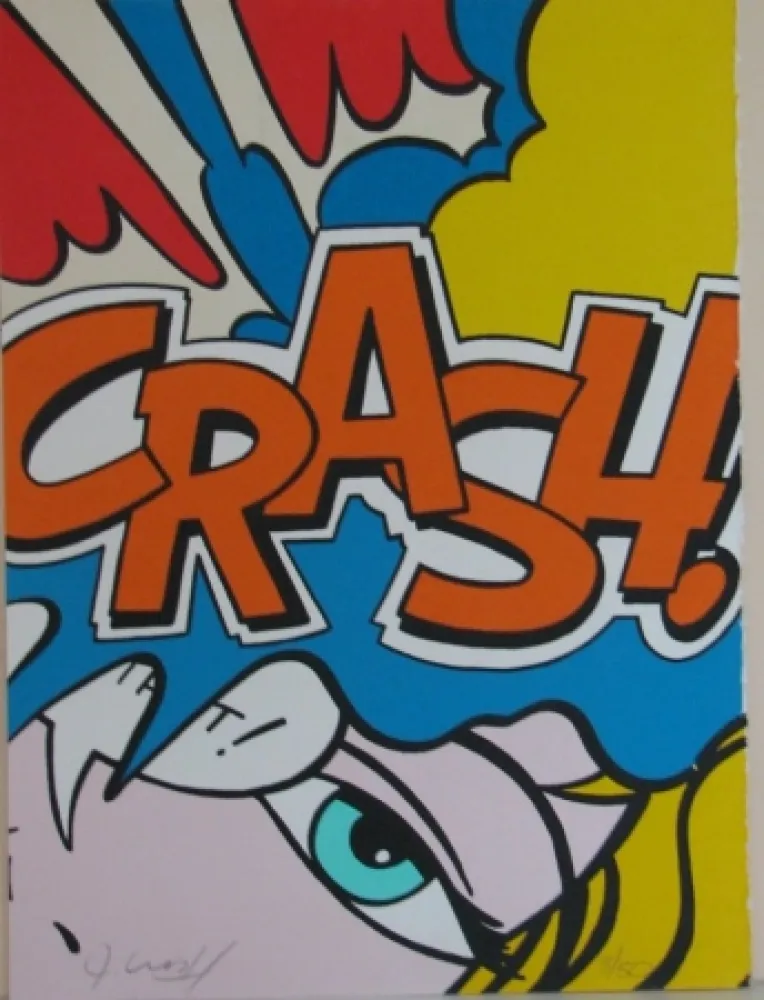 Litografia Matos - Crash Orange
