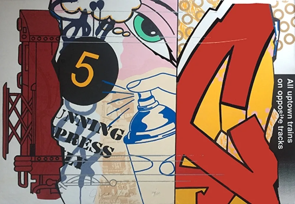 Serigrafia Matos - Uptown Trains