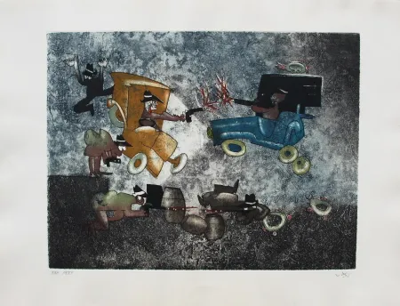 Acquaforte E Acquatinta Matta - Al Capone