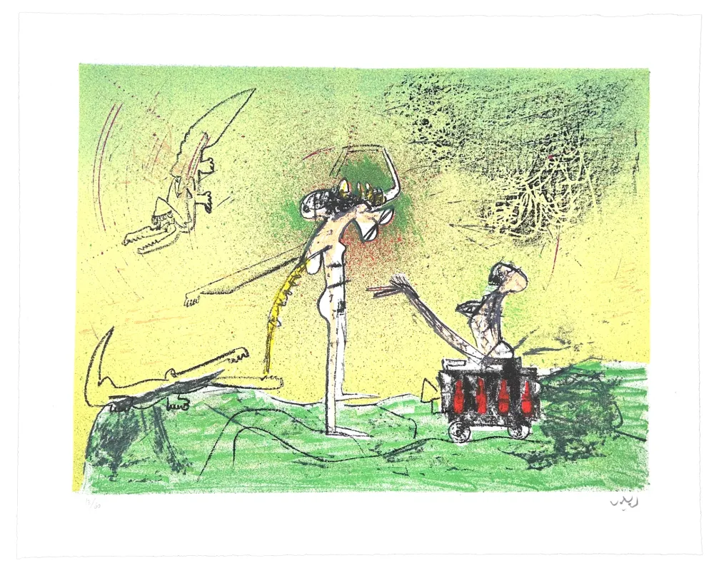 Litografia Matta - All Cosmicstrippers II