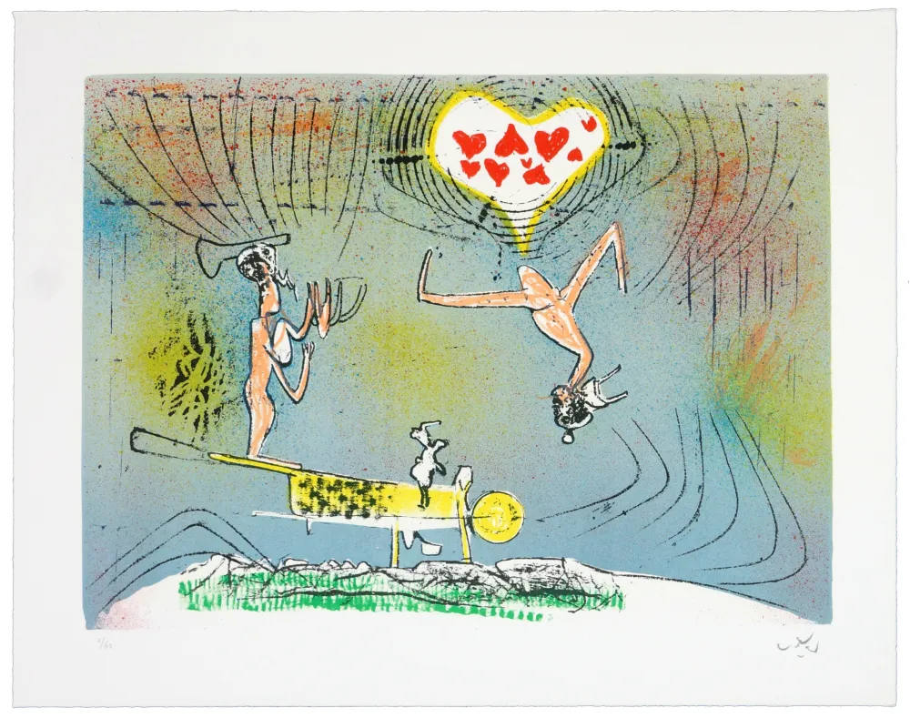 Litografia Matta - All Cosmicstrippers XI