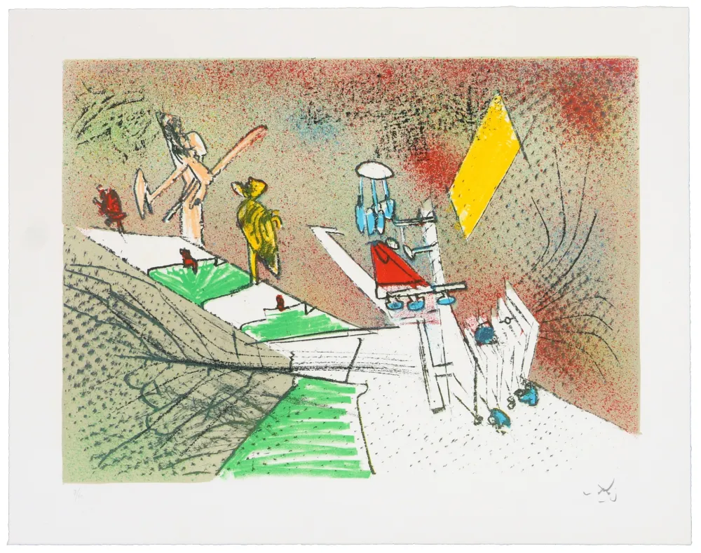 Litografia Matta - All Cosmicstrippers XII