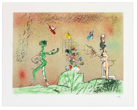 Litografia Matta - All Cosmicstrippers XIII