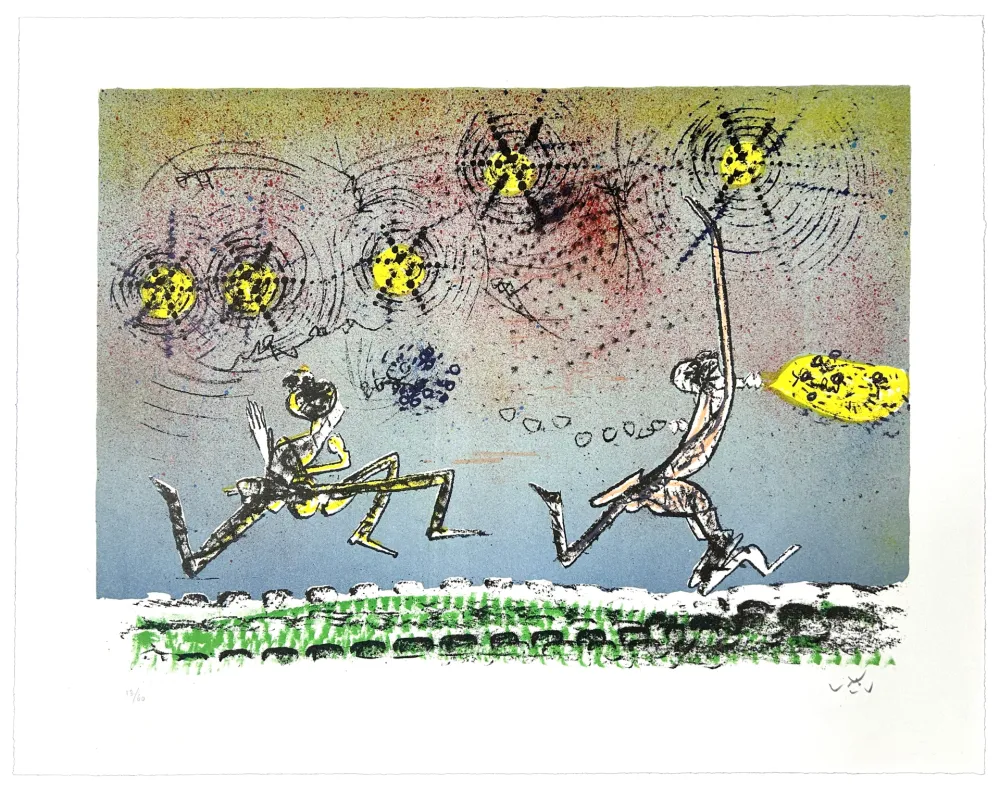 Litografia Matta - All Cosmicstrippers XVII