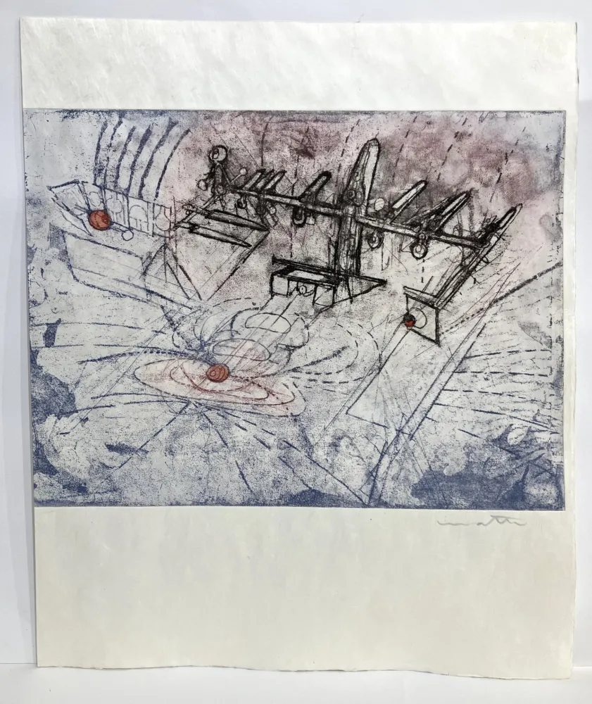 Incisione Matta - Come detta dentro vo significado. 