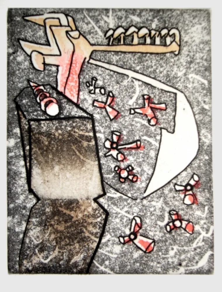 Libro Illustrato Matta - Comme un semis de lacunes