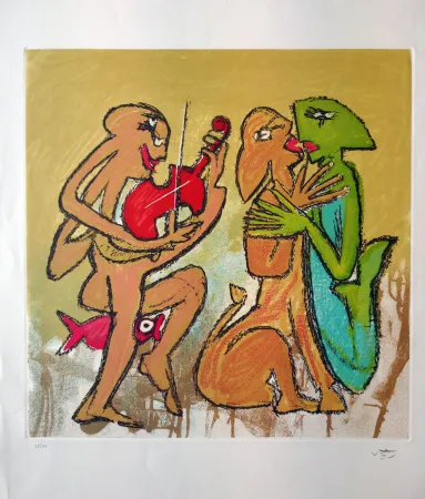 Acquaforte Matta - Composition 3