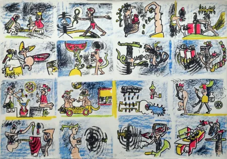 Litografia Matta - Composition