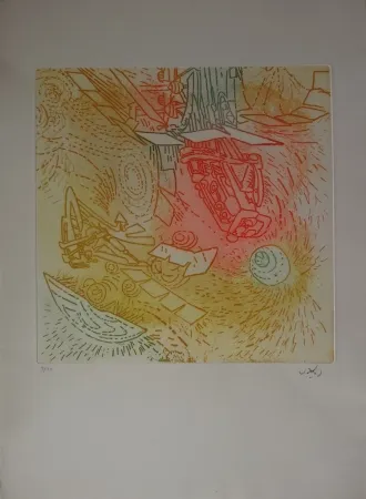 Acquaforte E Acquatinta Matta - Composition / Iolas